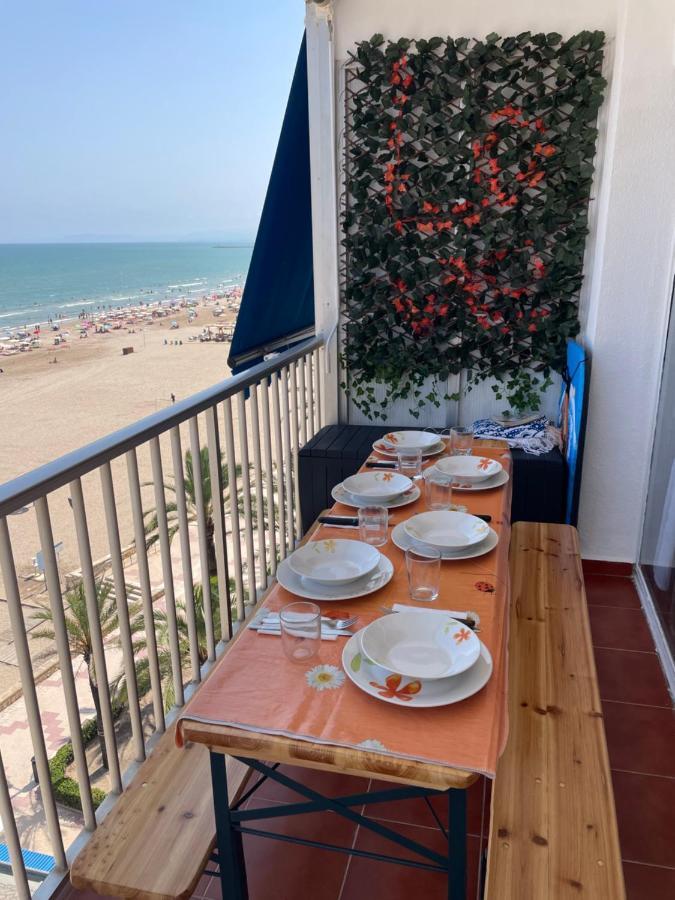 Primera línea en Cullera con piscina. Inmejorables vistas Exterior foto